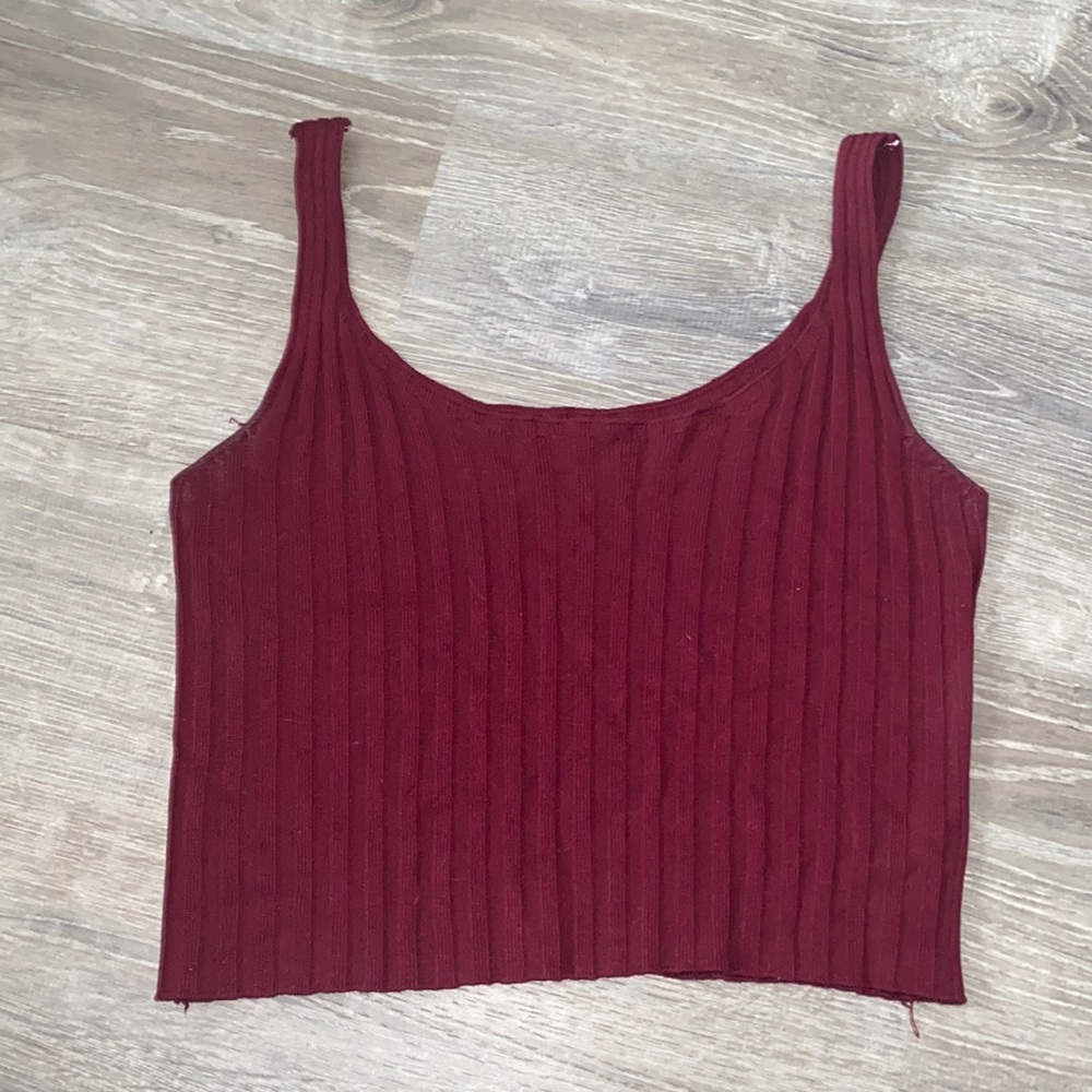 Velvet Crop Top